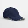 MOD. B825C:French Navy, 100% cotton, White, One Size
